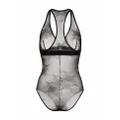 Karl Lagerfeld tailored lace body - Black