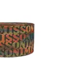 Missoni Home Brooklyn cylindrical pouf - Orange