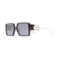 Philipp Plein square-frame sunglasses - Gold