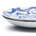 Dolce & Gabbana porcelain soup plates (set of 2) - Blue