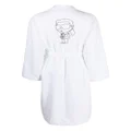 Karl Lagerfeld Ikonik 2.0 bathrobe - White