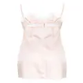 Kiki de Montparnasse Slyvie silk nightdress - Pink