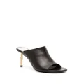 Lanvin Sequence 75mm leather mules - Brown