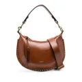 ISABEL MARANT Naoko studded leather tote bag - Brown