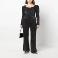 Missoni sequin-embellished ribbed-knit jumper - Black