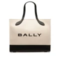 Bally logo print tote bag - Neutrals