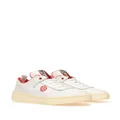 Bally Riweira logo-embroidered leather sneakers - White