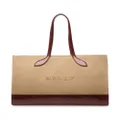 Bally Bar logo-print tote bag - Brown
