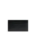 Balenciaga Monaco logo-plaque leather cardholder - Black