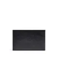 Balenciaga Monaco logo-plaque leather wallet - Black