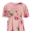 Giambattista Valli Botanic Blow Up-print silk dress - Pink