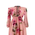 Giambattista Valli Botanic Blow Up-print silk georgette gown - Pink