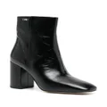 Michael Kors Perla 90mm logo-plaque boots - Black