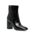 Michael Kors Perla 90mm logo-plaque boots - Black