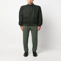 Boglioli virgin wool bomber jacket - Green