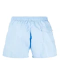 Sundek logo-embroidered drawstring swim shorts - Blue
