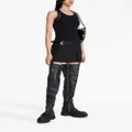 Dion Lee safety-slider pleated miniskirt - Black