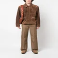 ETRO suede shirt jacket - Brown
