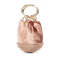 Rosantica Ghizlan velvet-effect mini bag - Pink