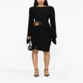 TOM FORD cut-out belted midi dress - Black