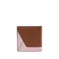 Marni colour-block bi-fold wallet - Brown
