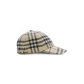 Burberry plaid-check cotton cap - Neutrals