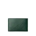 Burberry plaid-check leather wallet - Green