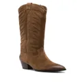 Ash Heaven suede mid-calf boots - Brown