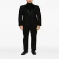 Giorgio Armani sequin-embellished tailored trousers - Black