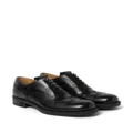 Miu Miu x Church's leather brogue shoes - Black