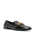 Tory Burch Jessa Horsehead-detail leather loafers - Black
