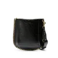 ISABEL MARANT Oskan studded leather shoulder bag - Black