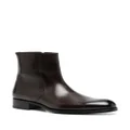 TOM FORD Edgar leather ankle boots - Brown