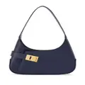 Ferragamo medium Hobo leather shoulder bag - Blue