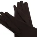 Dolce & Gabbana full-finger jersey long gloves - Brown