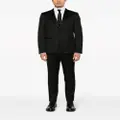 Zegna single-breasted two-piece suit - Black