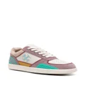 Tory Burch Clover Court colour-block leather sneakers - White