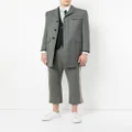 Thom Browne Super 120s Chesterfield overcoat - Grey