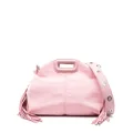 Maje mini Soft Miss M shoulder bag - Pink
