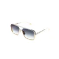Dita Eyewear square-frame titanium sunglasses - Gold