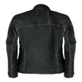Boris Bidjan Saberi reversible leather jacket - Black