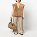 By Malene Birger Rinah fine-ribbed long-sleeve top - Neutrals