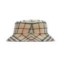Burberry Vintage Check-pattern cotton bucket hat - Neutrals