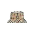 Burberry Vintage Check-pattern cotton bucket hat - Neutrals