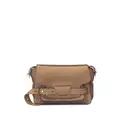 Proenza Schouler Beacon leather saddle bag - Brown