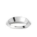 Burberry hollow signet ring - Silver