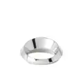 Burberry hollow signet ring - Silver