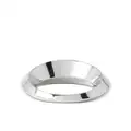 Burberry Hollow two-tone ring - Silver