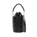 Casadei Giulia leather bucket bag - Black