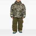 The North Face 73 leaf-print padded jacket - Green